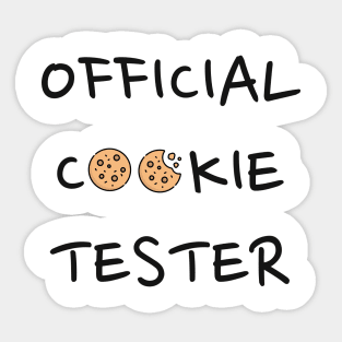 Cookie tester Sticker